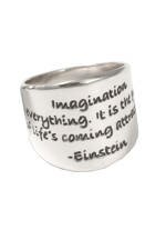 Poetic Wide Ring 'Imagination'